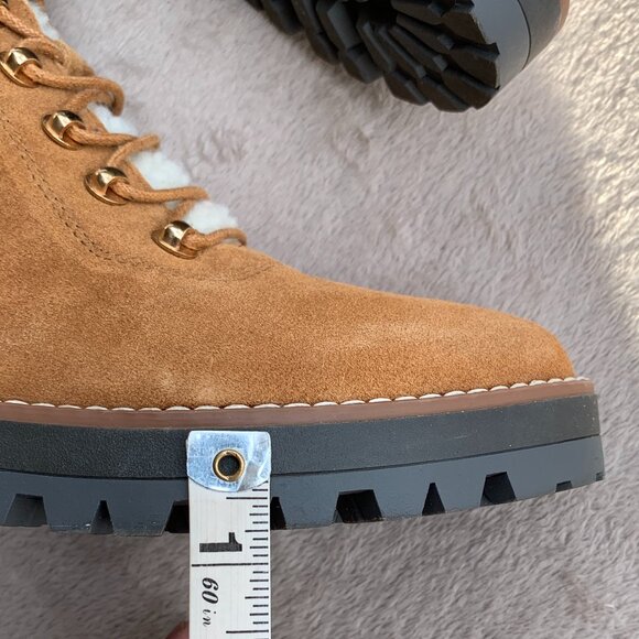 Crown & Ivy Naomi Genuine Suede Boots Sz 7.5 NWT - Picture 13 of 16